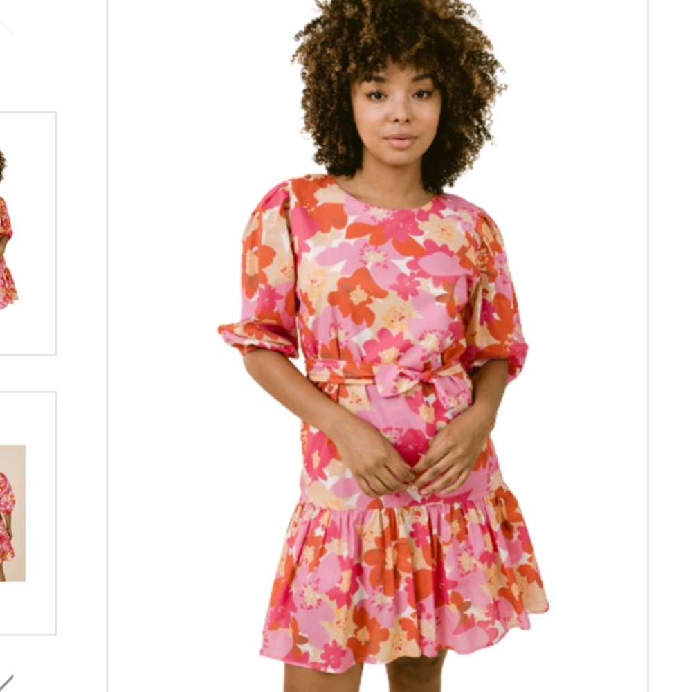 Laroque Zoey Dress in Groovy Garden